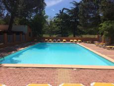 la piscine au camping val roma park